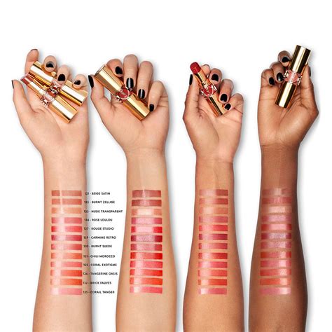 ysl shine lipstick balm swatches|YSL lipstick sephora.